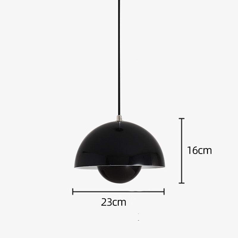 Modern Pendant Light semicircular Nordic color Restaurant hanging ceiling lamp Denmark indoor Living Room bar led Pendant Lamp