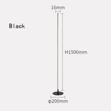 Modern Floor Lamp Minimalist Led Standing Lamp Nordic Gold Floor Lamps for Living Room Bedroom Lamp Study Street Lamp Lambader