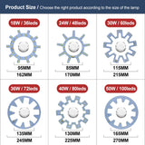 Led Module 220v Led Ceiling Light Replacement Panel Led Light 18W 24W 30W 36W 40W 50W Round Module For Ceiling Lamp Ceiling Fan