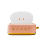 LED Bread Maker Night Light Toast Lamp USB Charging Dimming Table Lamps Children Timing Sleeping Fun Switch Mood Lights