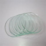 Diameter 97mm 90mm 79mm 74mm 70mm 67mm Glass Lens Round Flat Lens for LED Torch Downlight Flashlight Headlamp