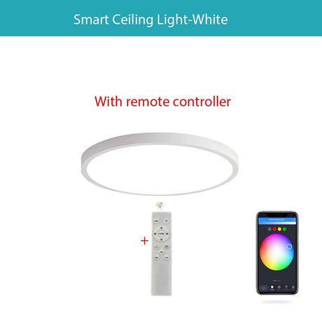 3.0 Smart Ceiling Light Wi-fi RGBCW Led Ceiling Lamp Livingroom Home Decoration Smart Lamp For Alexa, Google Home