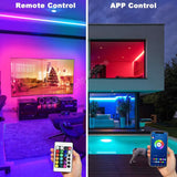 RGB LED Light Strip USB 5050SMD Rgb Light Tape Flexible Leds Light Strip Tape Wall Bedroom Decor TV BackLight DIY APP Control