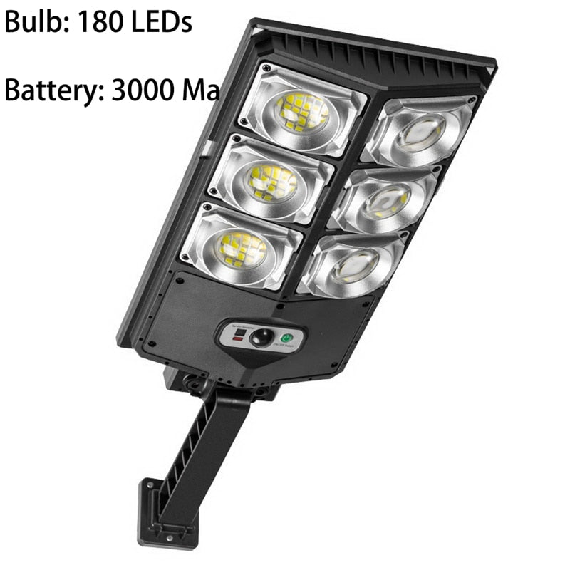 Outdoor Solar Lights Waterproof LED Lamp Lights Wall Street Lamp With Motion Sensor 10000 Lumens Sunlight for Garden Yard