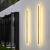 LED Long Wall Lamp，Outdoor，Waterproof，IP65，Garden, Decorative Lighting，Modern，Balcony，Villa，110v 220v
