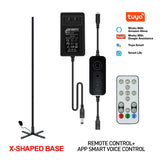 RGB LED Floor lamp 180CM Smart APP Remote Control Modern Corner Floor Light Atmospheric Standing Stand Light Indoor Home Decor