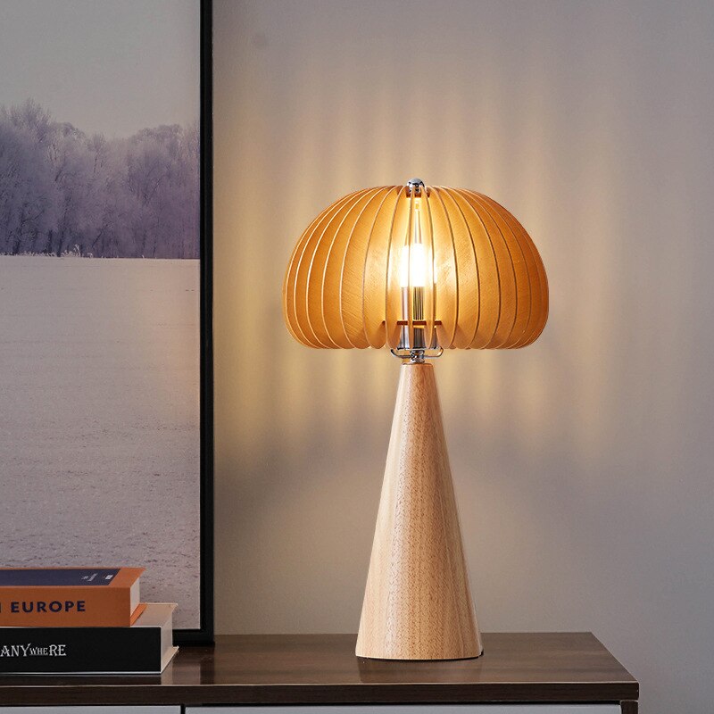 Wood Pumpkin Shape Floor Lights Parlor Bedside Hotel Office Japanese Style Lamp E24 Bulb Loft Deco Drop Shipping