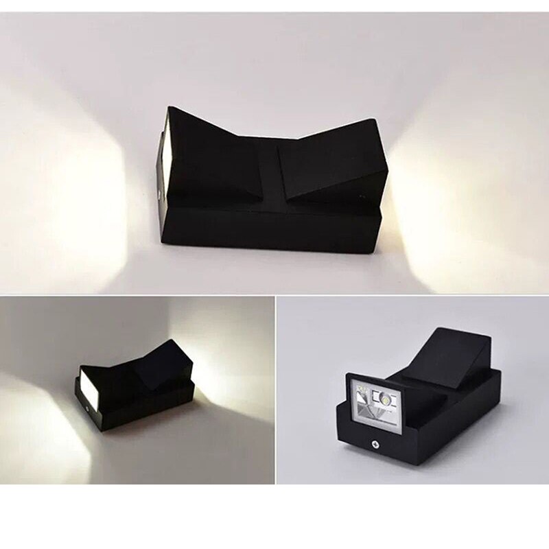 5W 10W Modern Simple Creative Outdoor Waterproof Wall Lamp LED Courtyard Lamps Gate Lamp Terrace Balcony Garden Wall Light