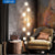 Modern LED floor lamps living room standing lamp bedside lights home deco lighting Nordic bedroom Glass ball fixtures
