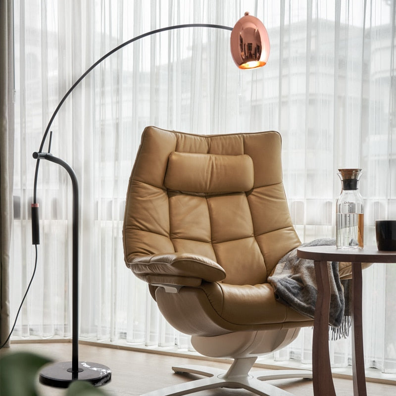 Nordic Modern Minimalist Living Room Floor Lamp Bedroom Creative Designer Sofa Fishing Vertical Table Lighting