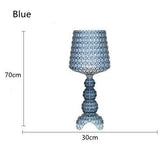 Kartell Kabuki Hollow Floor Lamp Modern Luxury LED Standing Light for Living Room Bedroom Home Decor Acrylic Corner Lighting