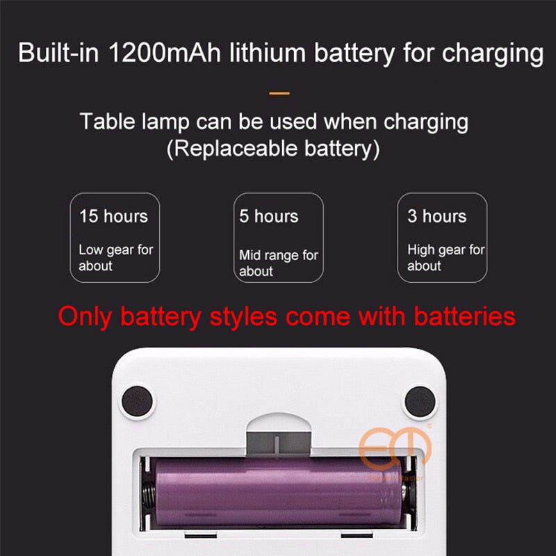 Desk Lamp Touch Table Lamps For Living Room Gooseneck Desktop Foldable Dimmable Eye Protection Study Lamp Led Light  ZZD0008