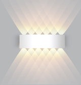 LED Wall Light IP65 Waterproof Outdoor Fence Garden Aluminum IP20 ABS Indoor Fashion Lamp For Living Room Stairs Corridor