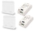 Diese 433Mhz wireless Wall Switch rf 86 wall panel transmitter Safety Switch and AC 110V 220V relay interruptor for Light Lamp