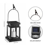 Garden Decor Outdoor Solar Lights Retro Palace Lantern Lights Hanging Candle Lamps Landscape Lighting Floor Lights Solar Lantern