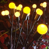 LED Light Outdoor Solar  firefly lamp Waterproof Garden  Home Camping Exterior Decoration Motion Sensor  floor lamp