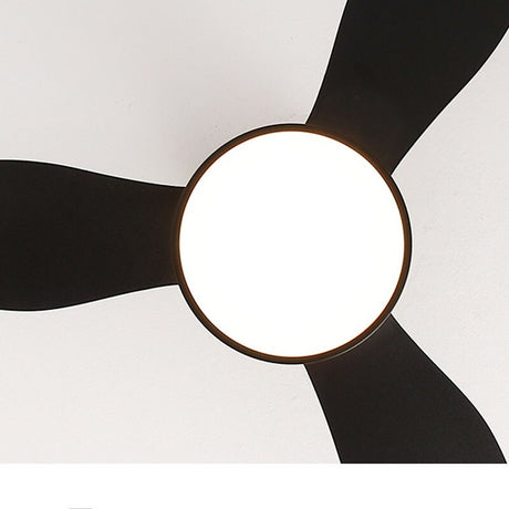 32 Inch Surface Mounted Mini Ceilings Fan with LED Lights and Remote Soft Wind for Children Room Powerful DC Motor AC 100-240V