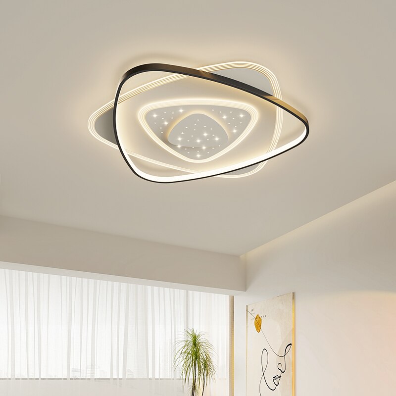 Led Ceiling Lamp Modern Minimalist Atmosphere Living Room Headlight Master Bedroom Dining Room Chandelier Home Indoor Decor Lamp