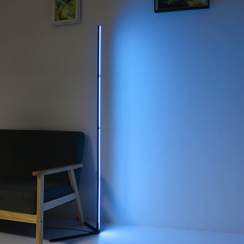 RGB LED Floor lamp 180CM Smart APP Remote Control Modern Corner Floor Light Atmospheric Standing Stand Light Indoor Home Decor