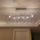 Nordic modern restaurant led chandeliers novelty luxury art bar decoration lighting minimalist living room bar hanging lights