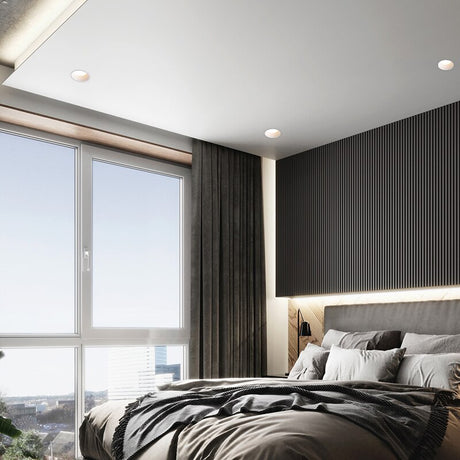  Round Dimmable COB Led Downlights 5W 7W 9W 12W High End Recessed Ceiling Spot Lights Lamps For Indoor Residential Home