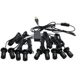 Dimmable LED Cabinet Lights USB 5V Downlight for Model Display Counter Wine Garage Kit Exhibition Case Shelf Mini Spot Light