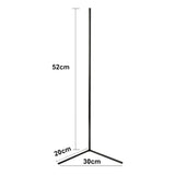 Modern LED Corner RGBW Floor Lamp Simple LED Rod Floor Lamps for Living Room Bedroom Atmosphere Standing Indoor Light Fixtures