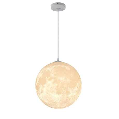 3D Print Pendant Lights Novelty Creative Moon Atmosphere Night Light Lamp Restaurant/Bar Hanging Lighting