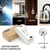 Diese 433Mhz wireless Wall Switch rf 86 wall panel transmitter Safety Switch and AC 110V 220V relay interruptor for Light Lamp