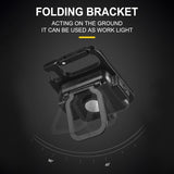 Mini LED Keychain Light Mutifuction Portable USB Rechargeable Pocket Work Light with Corkscrew Outdoor Camping Fishing Climbing