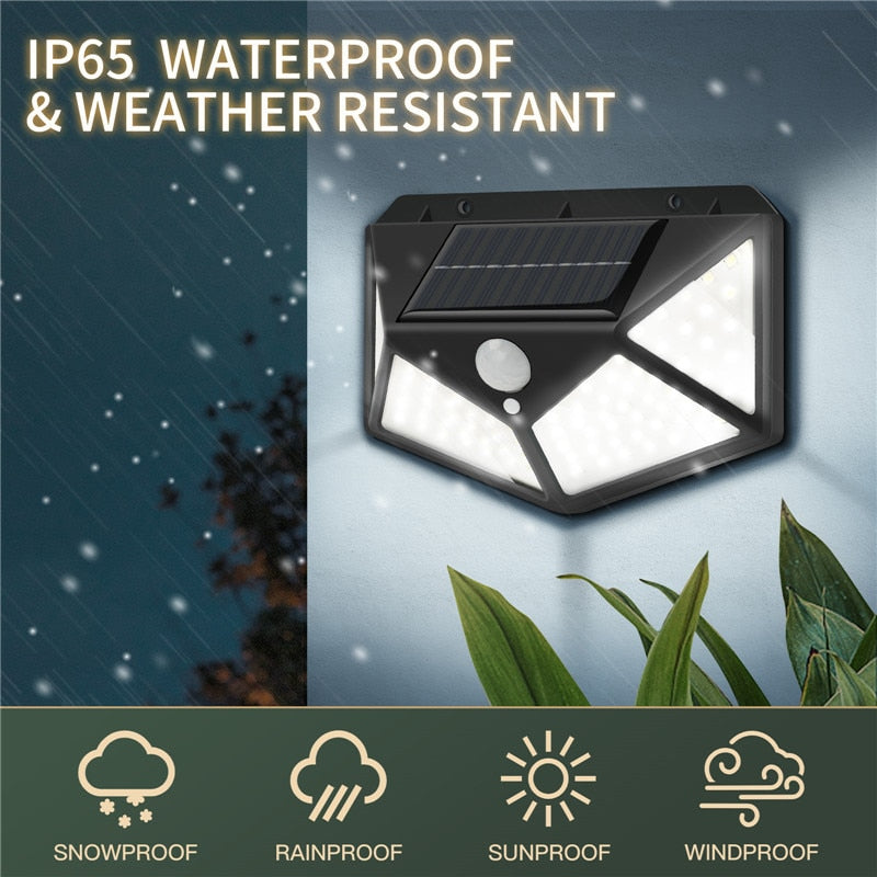 Solar Led Light Outdoor Lamp PIR Motion Sensor LED Wall Lights Sconce Waterproof Solar for Garden Street Lamp Outdoor Lighting