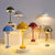 Table Lamp Bud Light Nordic Simple Creative LED Study Desk Lights Bedroom Bedside Home Decor Night Lamps Macarone Mushroom Light