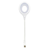 LED Desk Lamp Portable Night Light Lamp Freely Foldable Table Lamp USB LED Luminaria De Mesa Super Bright Ring Lights Non Strobe