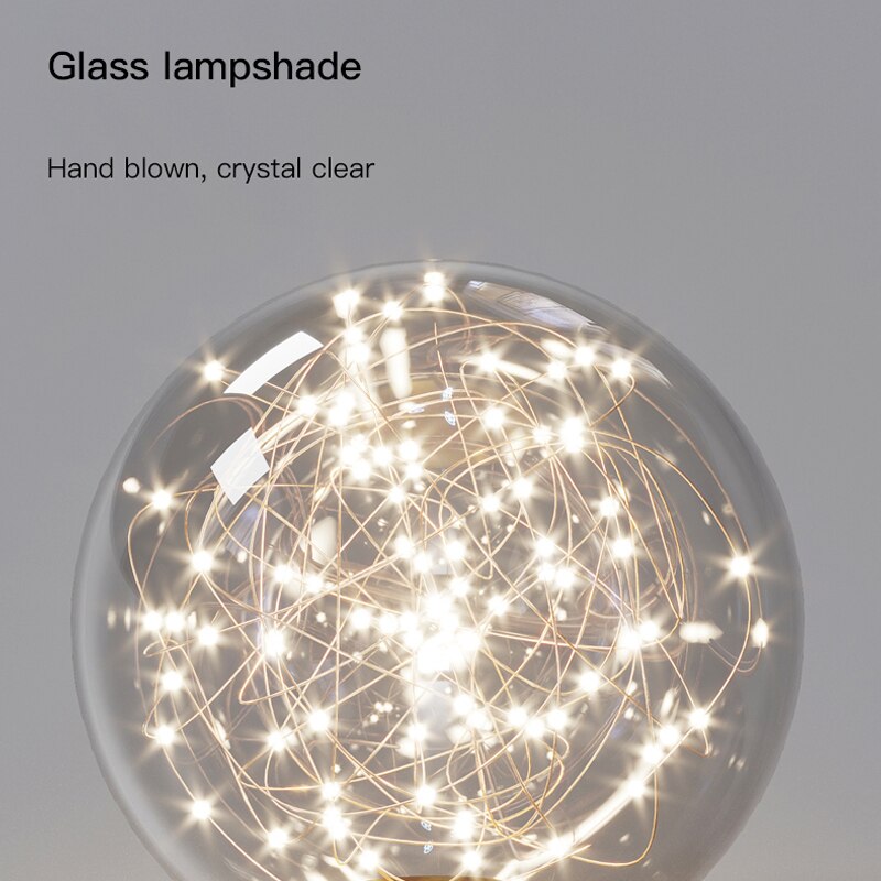 Nordic LED Chandelier Glass Ball Pendant Lights  for Living Room Dining Room Novelty Kitchen Lamp Home Decor Lighting