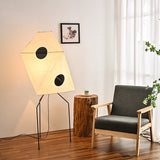 Japanese Akari Noguchi Yong Corner Standing Lamp for Living/Dining Room Decoration Designer Rice Paper Floor Lamp Foot Sofa Bar