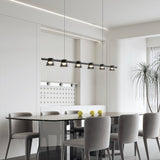 Modern Dinning Room Chandelier Lights Nordic Glass Novelty Decor Chandelier Lighting For Kitchen LED Long Hanging Light Fixture