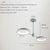 Nordic modern fashion coffee table floor lights E27 LED iron bracket floor lamps for living room bedroom study hotel room cafe