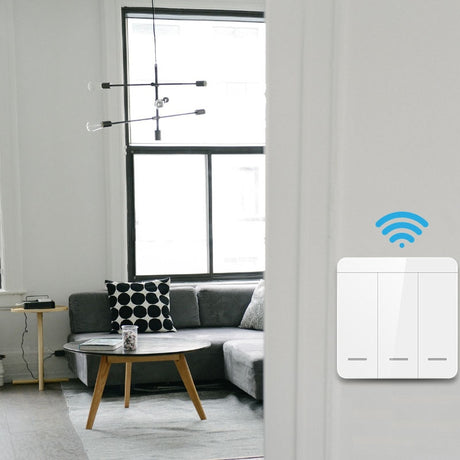 433Mhz wireless Wall Switch RF 86 wall panel transmitter Safety Switch and AC 110V 220V relay interrupter for Light Lamp