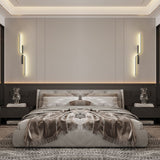 Minimalist LED Wall Lights Living Room Bedroom Lamp Art Decors Aluminum Line Novelty Sconce Drop Shipping