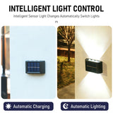 Solar Light Waterproof Solar Led Light Outdoor Sunlight Lamp for Garden Street Landscape Balcony Decor Solar Wall Lamp Outdoor