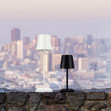  Waterproof Table Lamp USB Power Wireless Desk Light Aluminum Alloy Luxury Modern Bedroom Decors Hotel Restaurant Bar