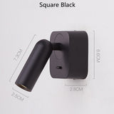 LED lampada Wall Light Project Led Indoor Lights Wall Lamps With Switch Dimming For Home Bedside Bedroom wall decor arts Sconce