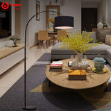 RSSER New Modern Nordic Big Sale Simple LED Floor Lamp Black White Standing Light Corner Apartment Lamp For Bedroom Decoration