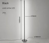Modern Nordic simple creative living room floor lamp LED lamp metal lamp floor lamp Nordic simple creative bracket LED Black