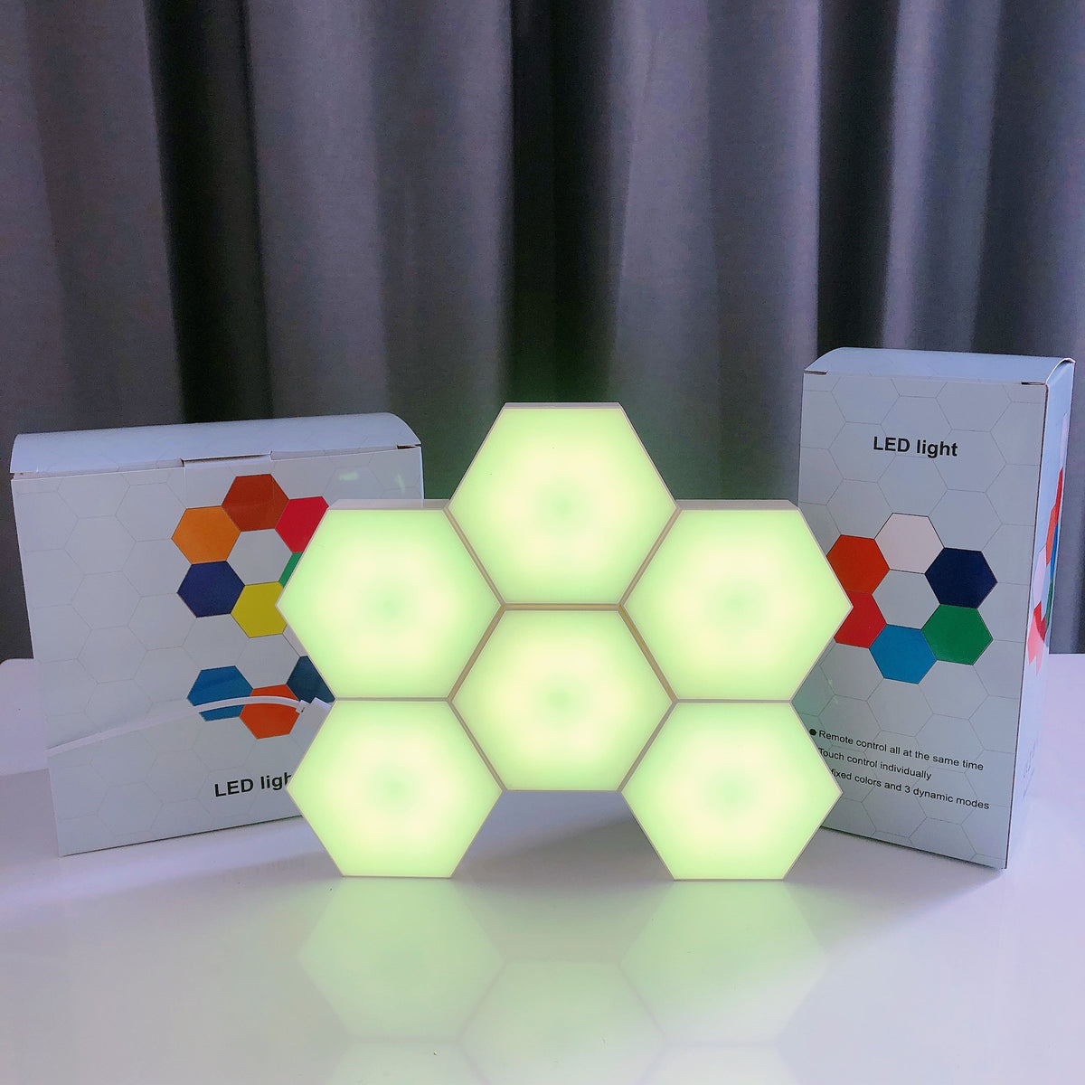 Smart Remote Control LED Hexagonal Light