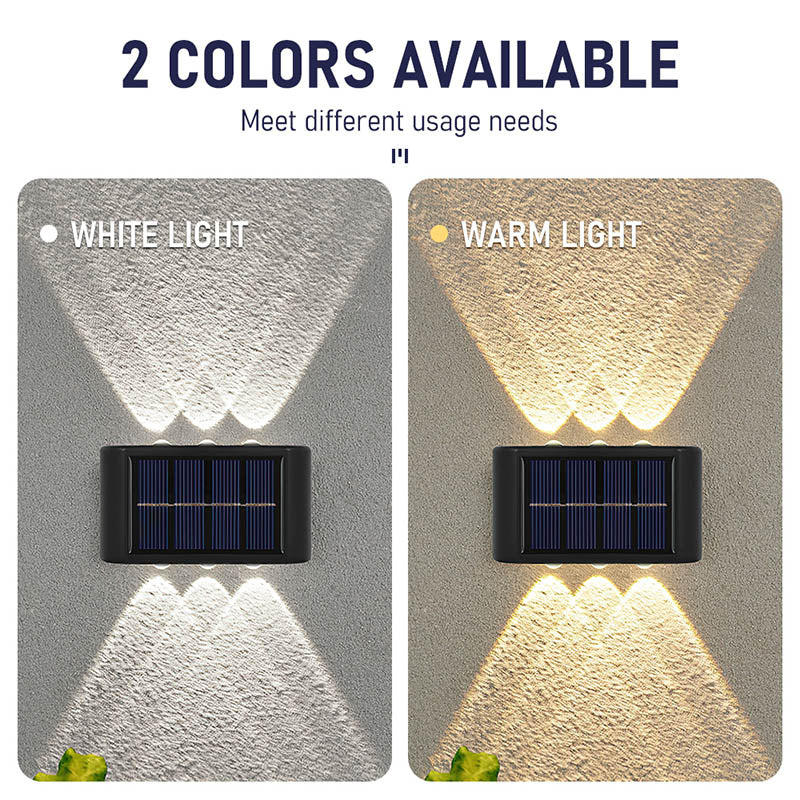 Solar Light Waterproof Solar Led Light Outdoor Sunlight Lamp for Garden Street Landscape Balcony Decor Solar Wall Lamp Outdoor