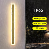 LED Long Wall Lamp，Outdoor，Waterproof，IP65，Garden, Decorative Lighting，Modern，Balcony，Villa，110v 220v