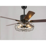 5 Blade Standard Ceiling Fan with Remote Control