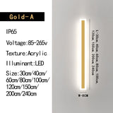 LED Long Wall Lamp，Outdoor，Waterproof，IP65，Garden, Decorative Lighting，Modern，Balcony，Villa，110v 220v