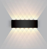 LED Wall Light IP65 Waterproof Outdoor Fence Garden Aluminum IP20 ABS Indoor Fashion Lamp For Living Room Stairs Corridor